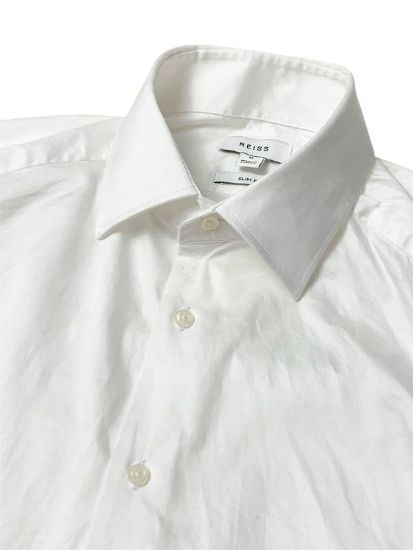 Мужской Reiss Сорочка Белая Хлопок 36 / S / 44