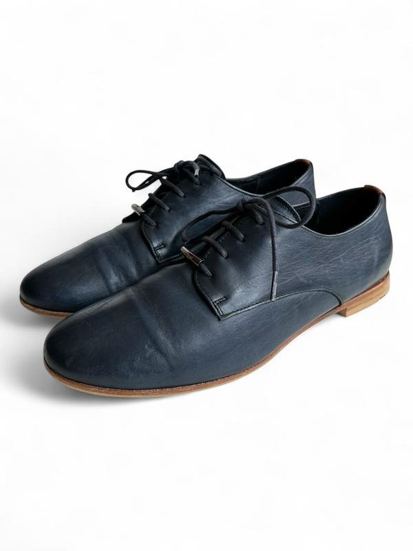 Женские Lloyd Оксфорды Тёмно-синие Кожа 38