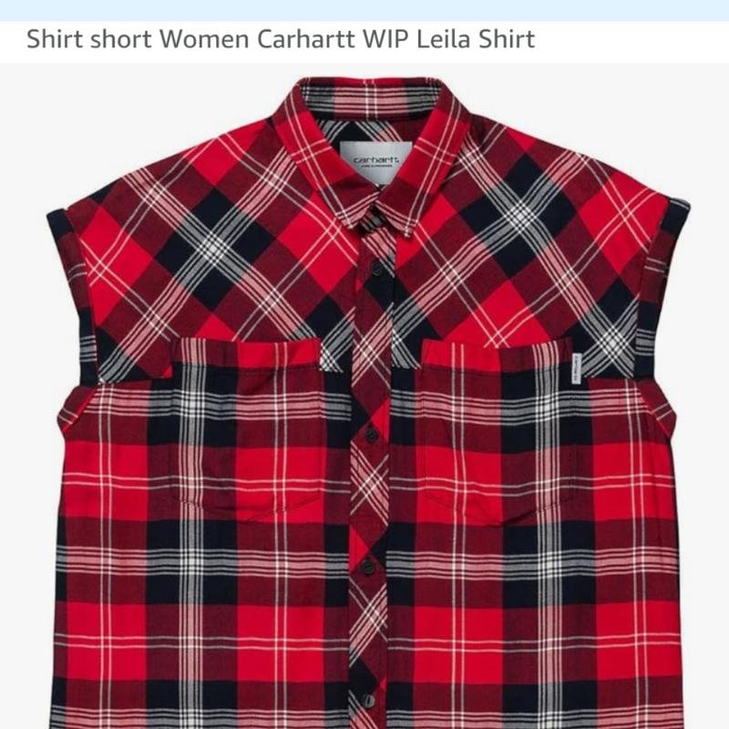 Femme Carhartt Chemise Noir Viscose 38 / M / 46