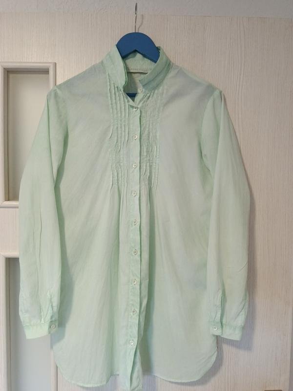 Women Fabiana Filippi Shirt Green Cotton 40 / L /