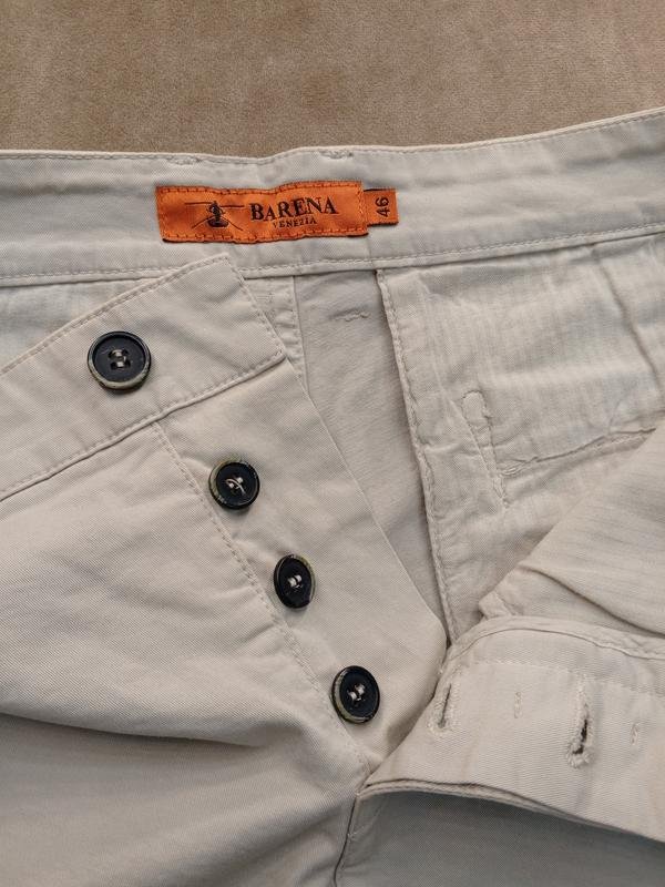 Homme Barena Venezia Shorts Beige Denim 30
