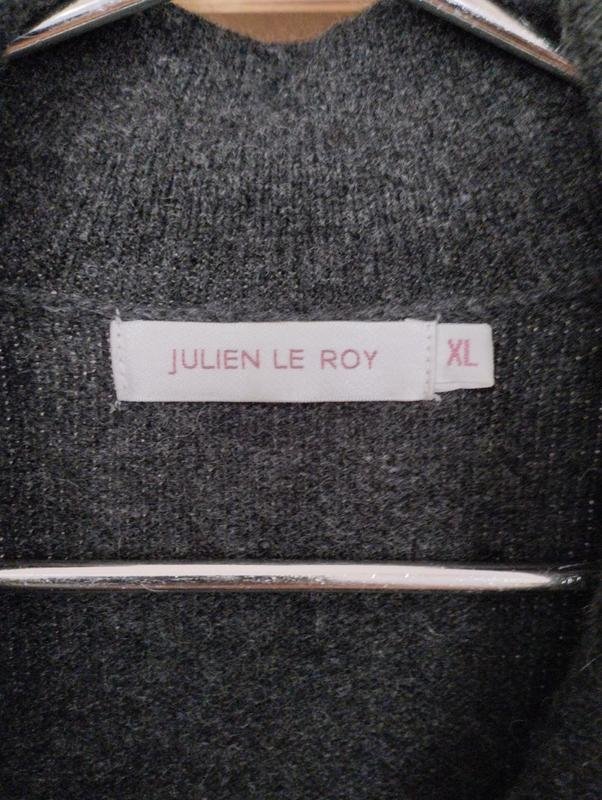 Женский Julien Le Roy Свитер Серый Нейлон 38 / M /