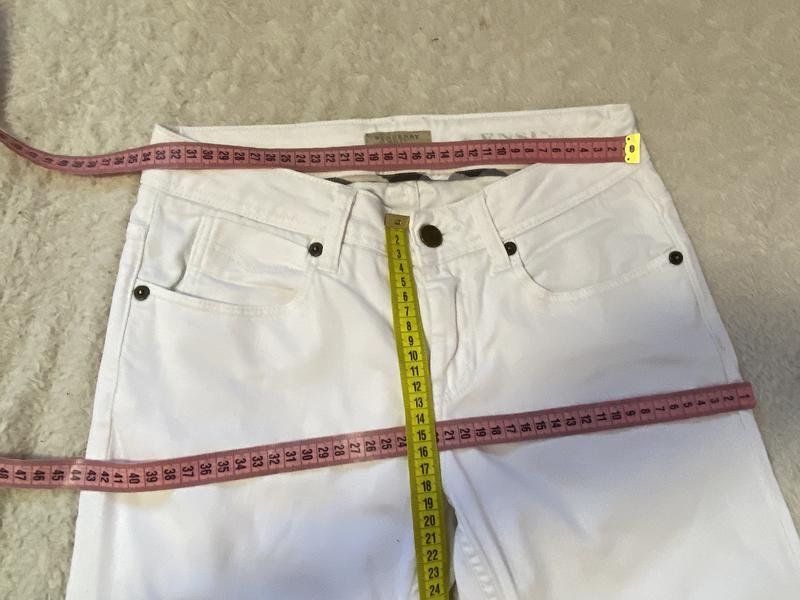 Damen Burberry Jeans Weiß 26 / S