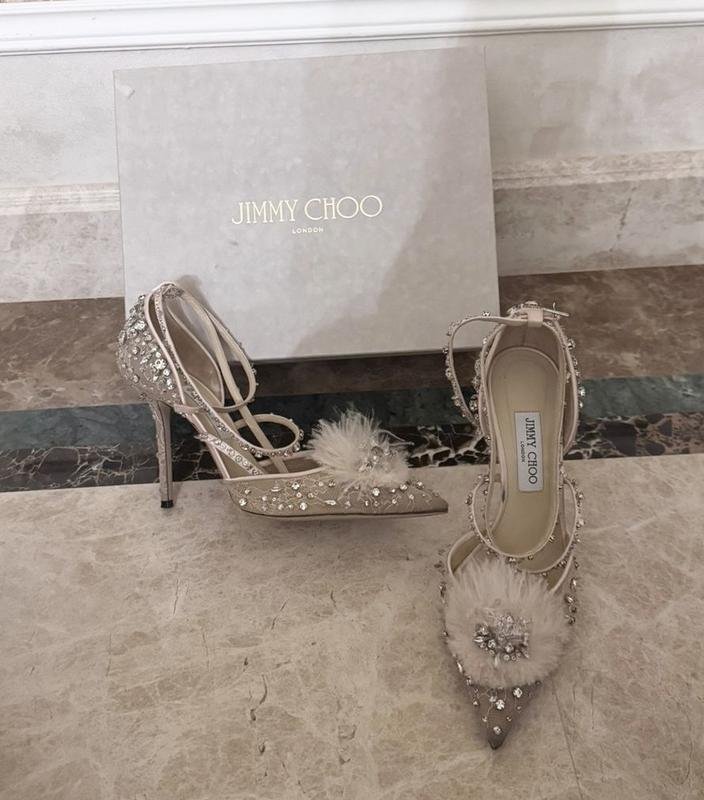 Женские Jimmy Choo Туфли Бежевый 40.5