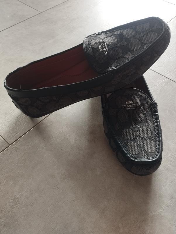 Women Coach Loafers Grey 38.5