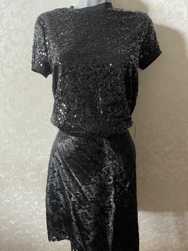 Женская Club Monaco Юбка Чёрный 38 / M / 46