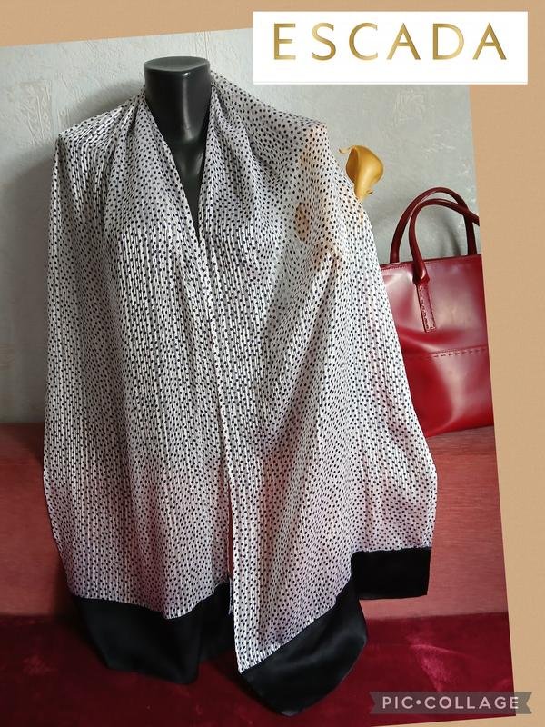 Женский Escada Шарф Разноцветный Шёлк
