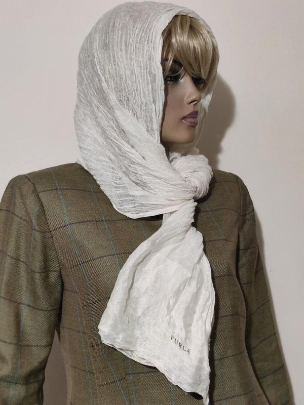 Women Furla Scarf Multicolor Silk Blend