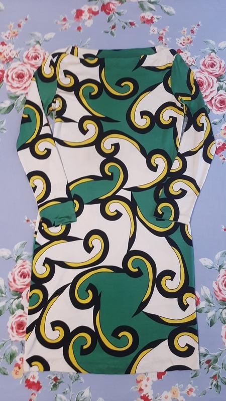 Damen Diane Von Furstenberg Kleid Weiß Seide 36