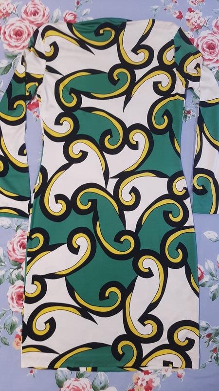 Damen Diane Von Furstenberg Kleid Weiß Seide 36