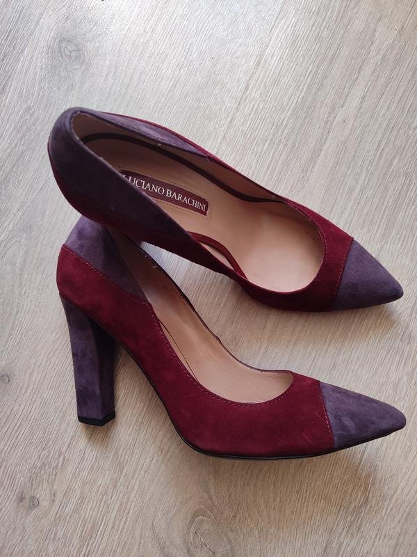 Femme Luciano Barachini Talons Violet Suède 38