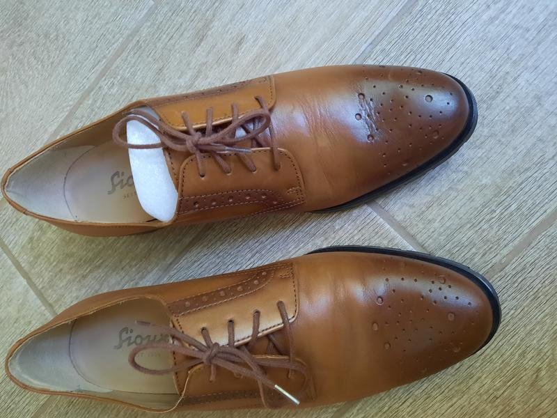 Damen Sioux Oxford Braun Leder 38