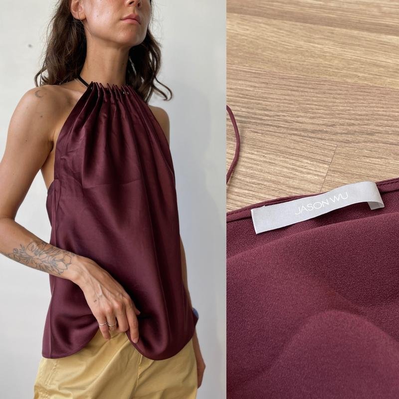 Femme Jason Wu Chemise Bourgogne 34 / XS / 42
