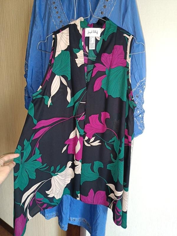 Donna Joseph Ribkoff Camicia Nera Poliestere 40 /