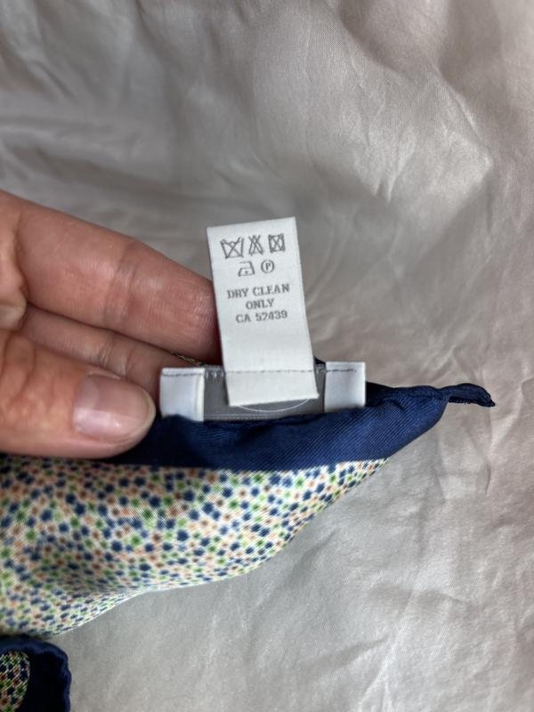 Homme Eton Écharpe Multicolore Soie