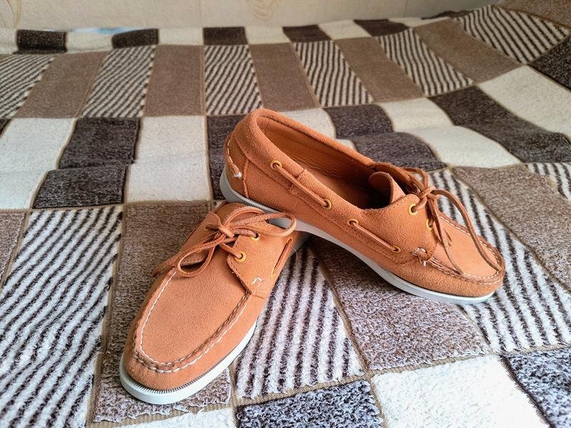 Женские Sebago Лоферы Оранжевые 40