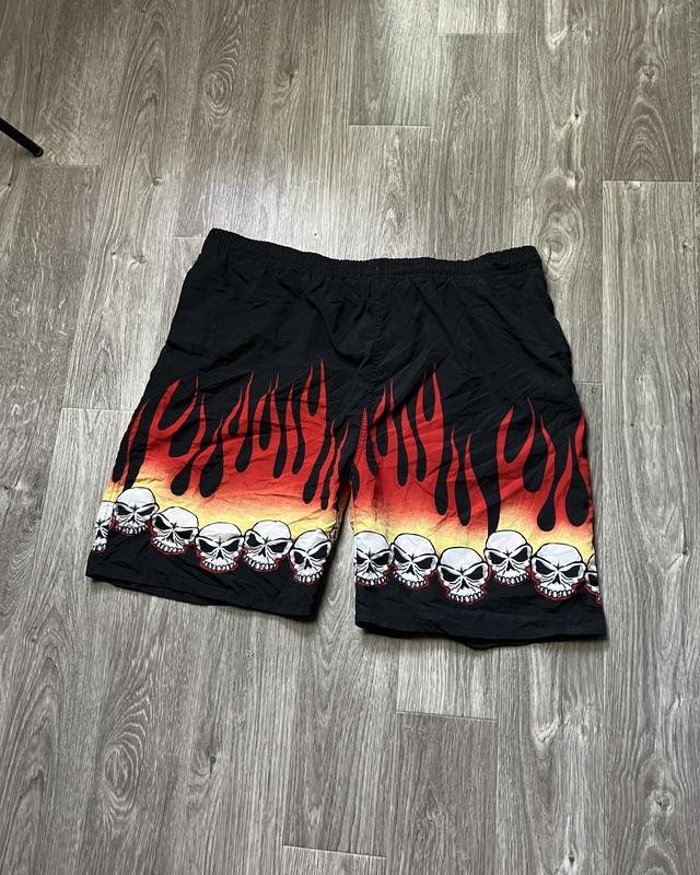 Uomo Balenciaga Shorts Multicolore Poliestere L