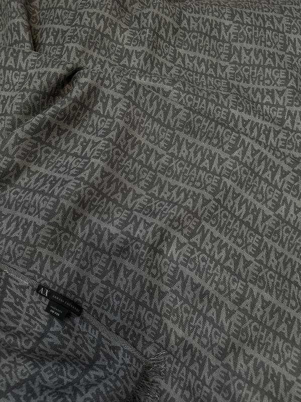 Унисекс Armani Exchange Шарф Серый