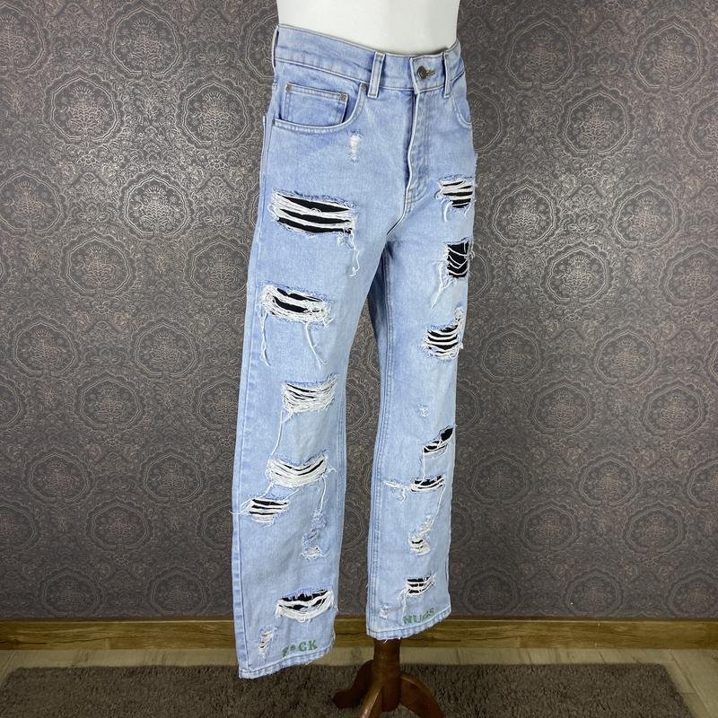 Men Jeans Blue Denim 30 / S / 44