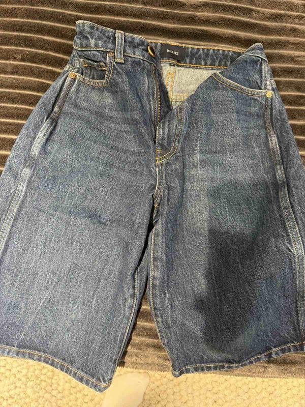 Femme KHAITE Shorts Bleu Marine Denim 36 / S / 44