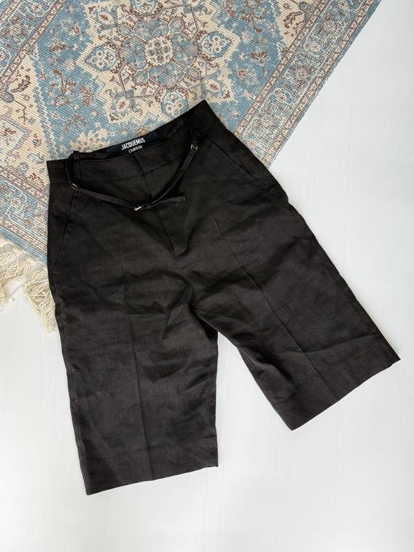 Damen Jacquemus Shorts Schwarz Wolle 36