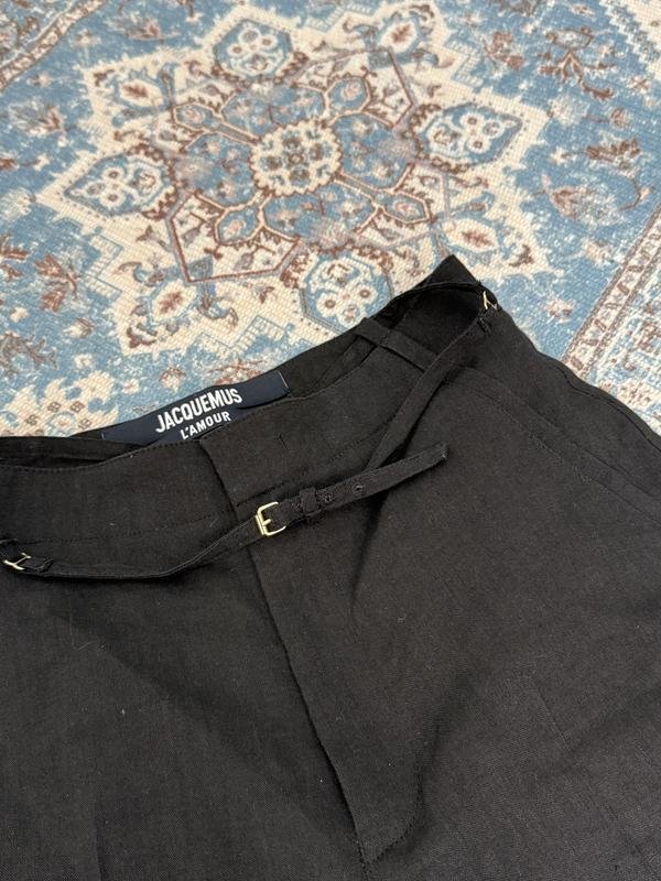 Damen Jacquemus Shorts Schwarz Wolle 36