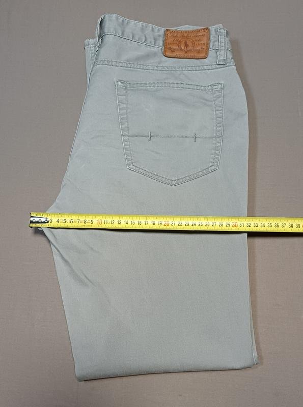 Homme Polo Ralph Lauren Pantalon Gris Denim 34 / L