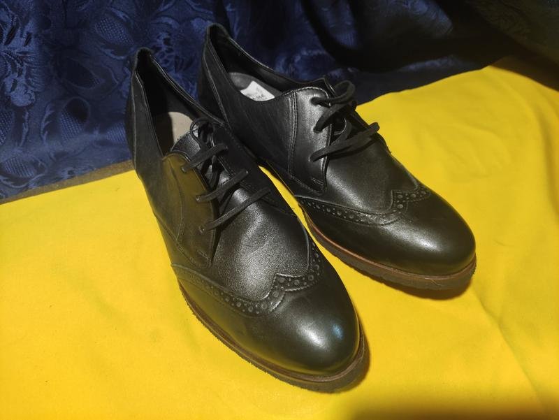 Женские Lloyd Туфли Чёрные Кожа 41.5