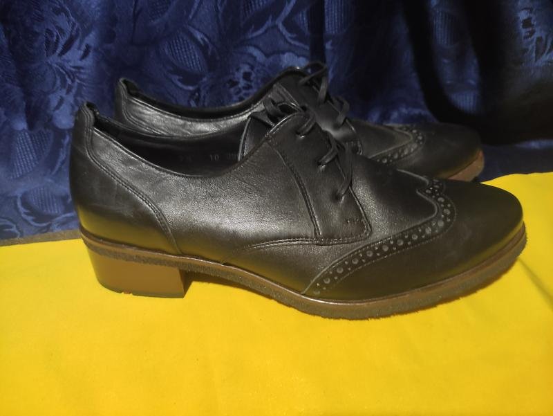 Женские Lloyd Туфли Чёрные Кожа 41.5