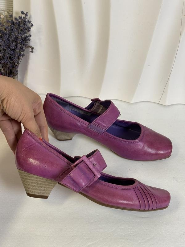 Femme Ara Talons Lavande Cuir 37.5