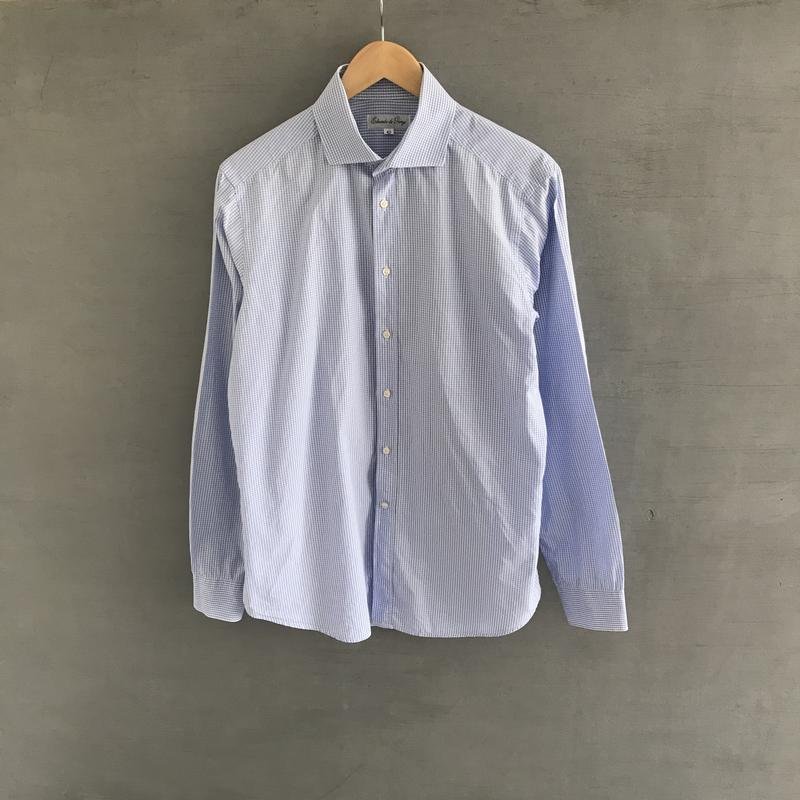 Мужской Edoardo de Giorgi Сорочка Белая Хлопок 40