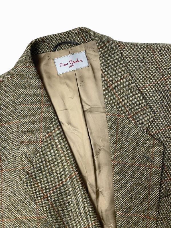 Homme Pierre Cardin Blazer Multicolore Laine 42 /
