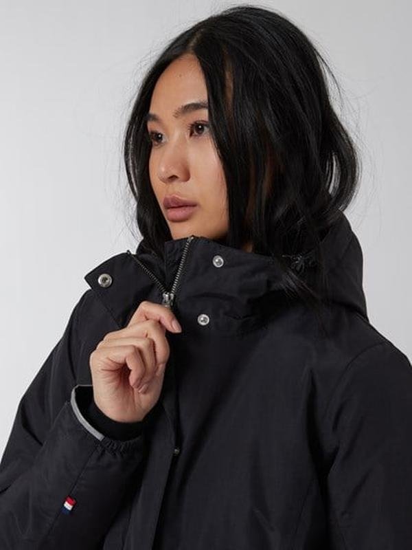 Femme Jean Paul Gaultier Parka Bleu Marine 34 / XS