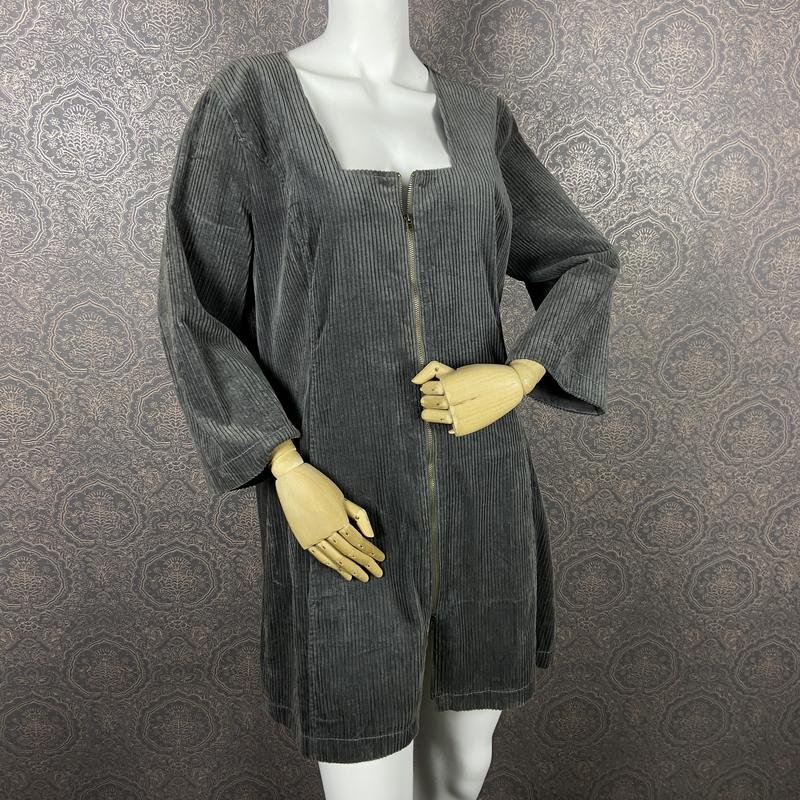 Donna Gudrun Sjödén Abito Grigio Cotone 38 / M /