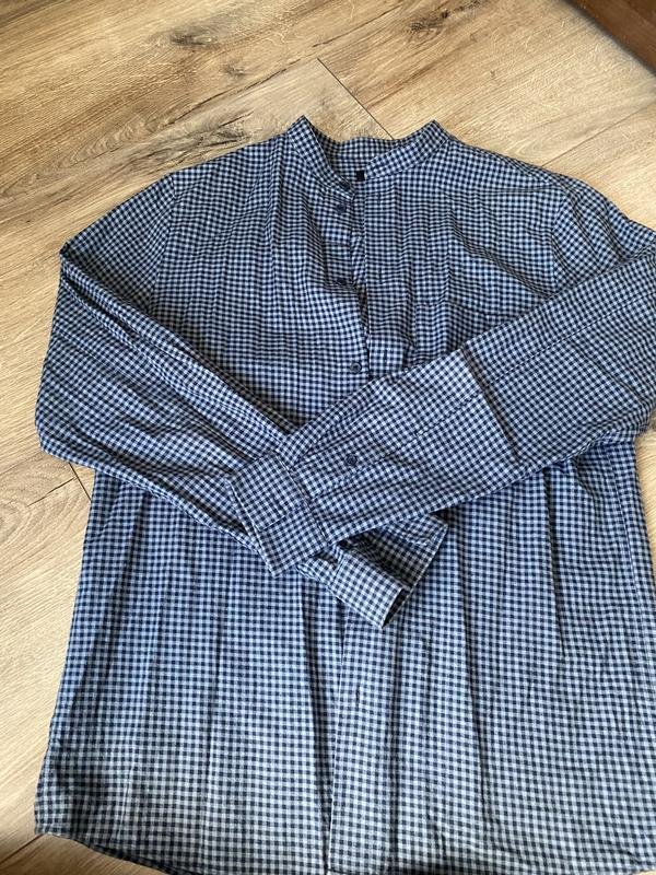 Мужская COS Рубашка Чёрный Хлопок 36 / S / 44