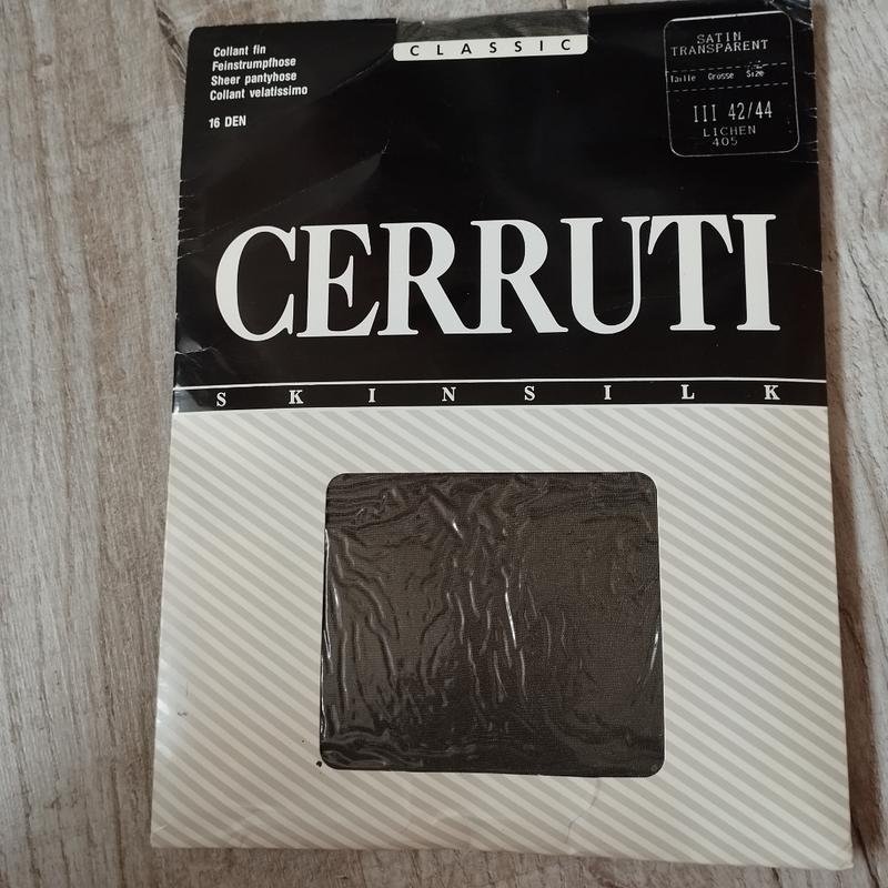 Women Cerruti Tights Khaki 38 / M / 46