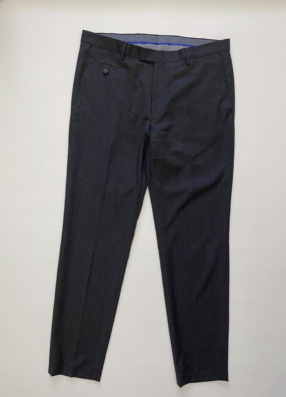 Homme JOOP! Pantalon Gris Laine 50