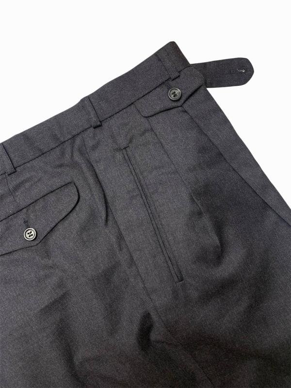 Homme Brax Pantalon Gris Laine 38 / XL / 52