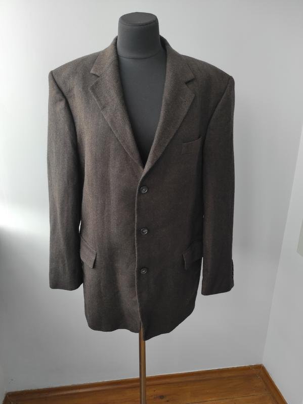 Men Barutti Blazer Brown Cashmere 44 / XXL / 52