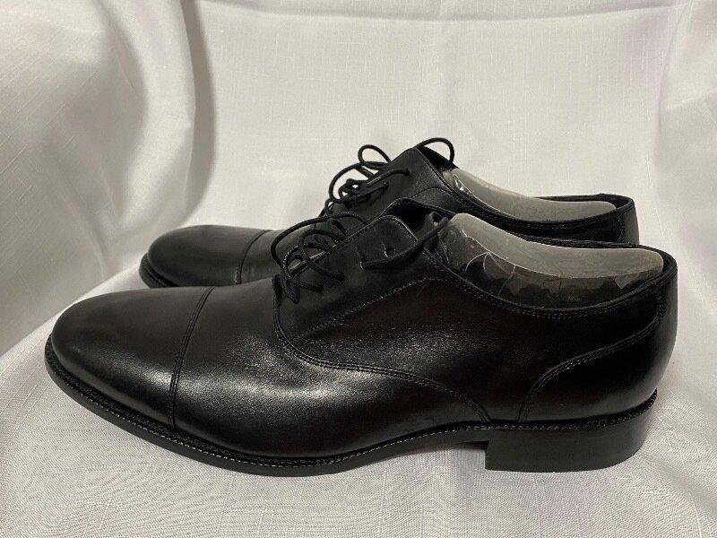 Мужские Cole Haan Туфли Чёрные Кожа 46