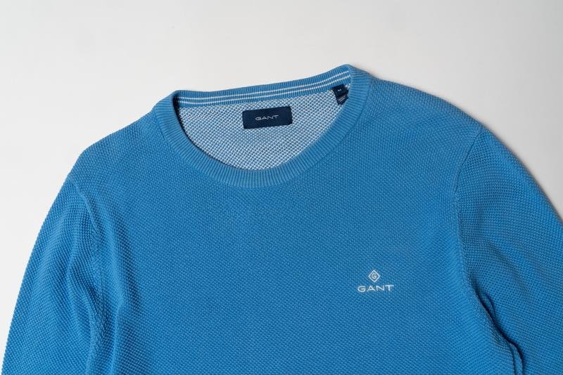 Herren Gant Pullover Blau Baumwolle 38 / M / 46