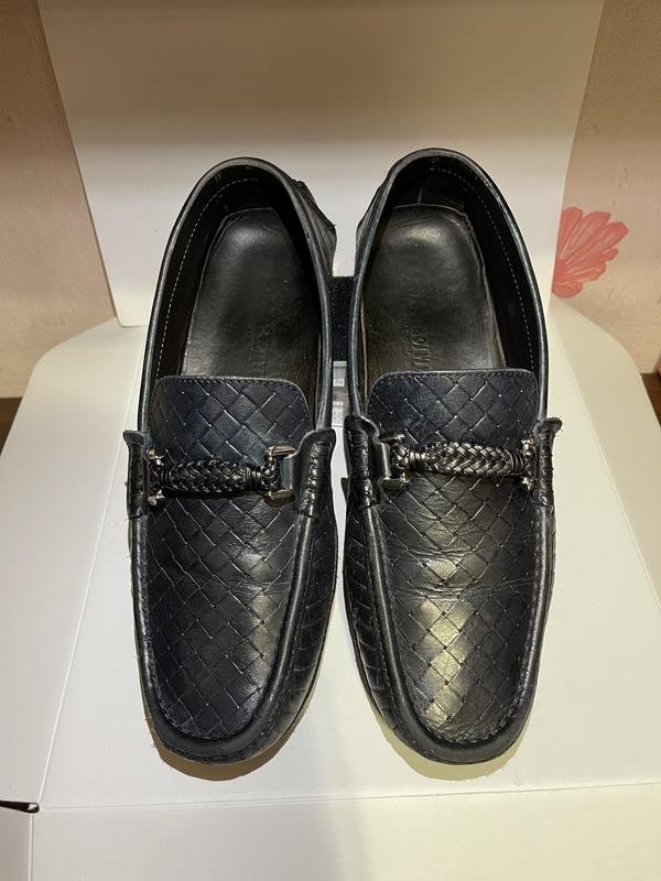 Herren Barrett Absätze Marineblau Leder 41