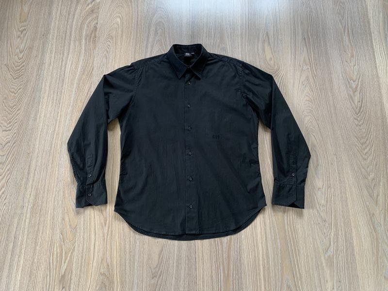 Homme Gianfranco Ferre Chemise Noire Coton 34 / XS