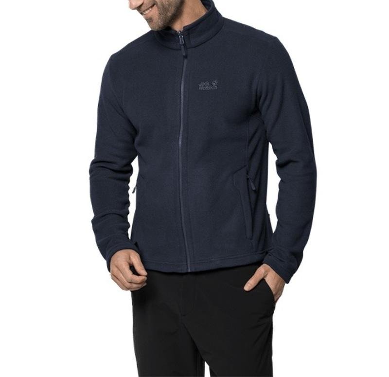 Мужская Jack Wolfskin Флисовая кофта Синий 40 /L /