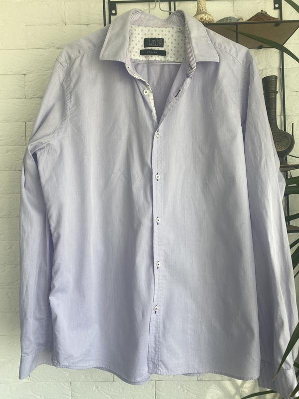 Herren Brioni Hemd Flieder 38 / M / 46