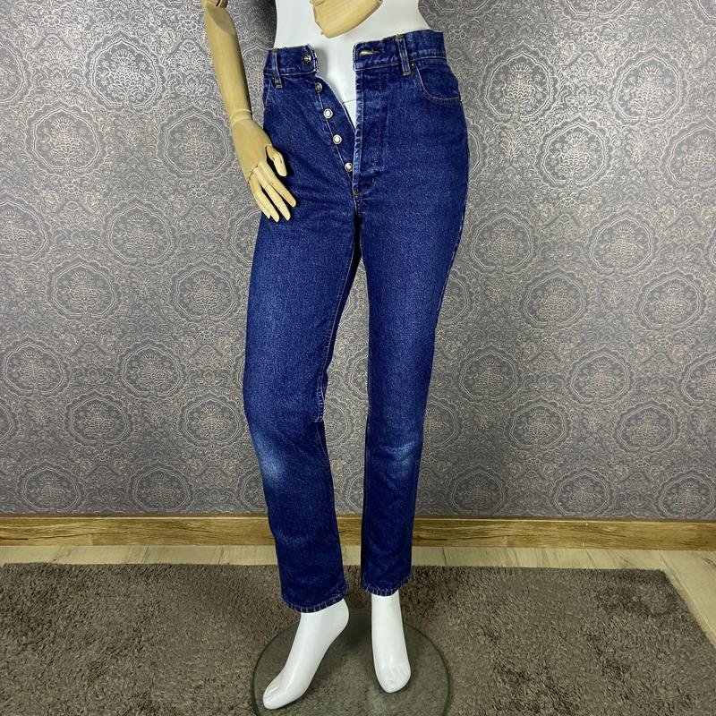 Women Jean Paul Gaultier Jeans Navy Cotton 25 / XS