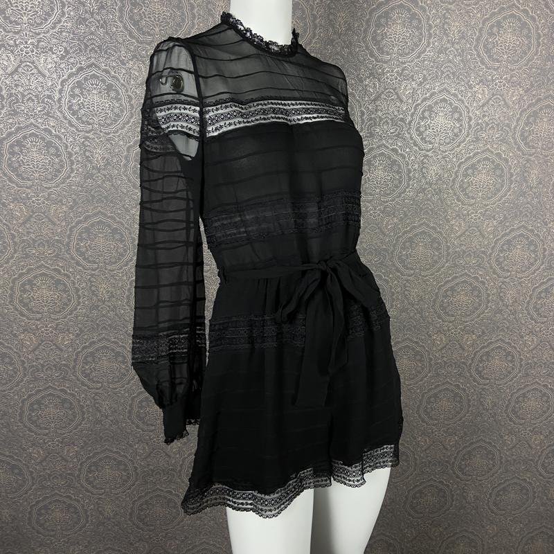 Femme ZIMMERMANN Combinaison Noire Soie 34