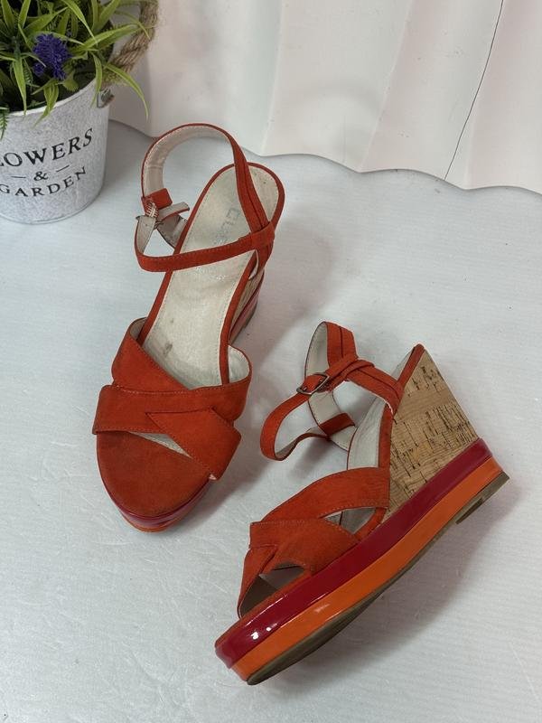 Женские Cube Босоножки Оранжевый 37