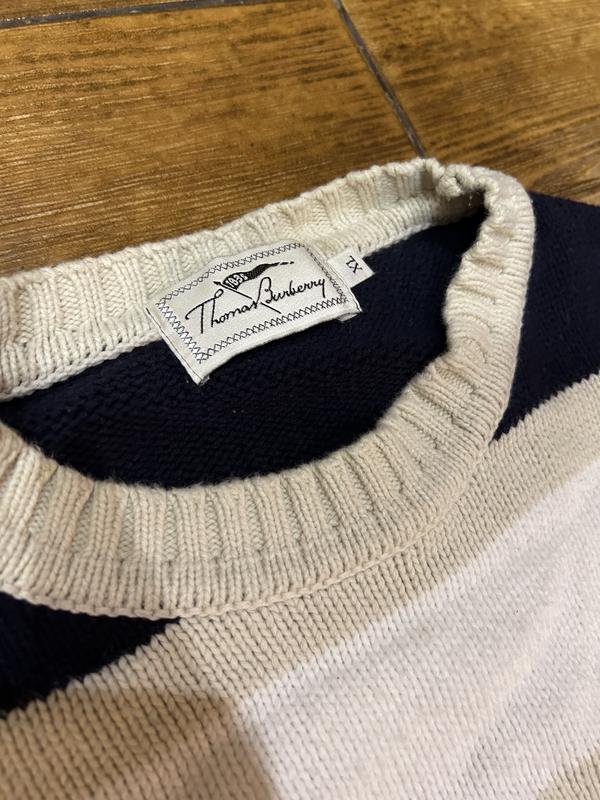 Мужской Burberry Свитер Бежевый 40 /L / 48