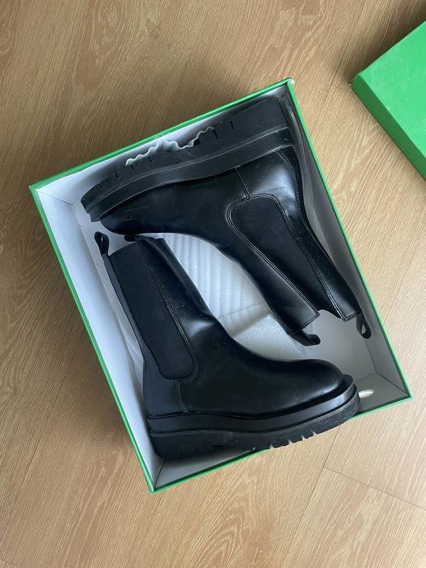 Femme Bottega Veneta Bottines Noires Cuir 38